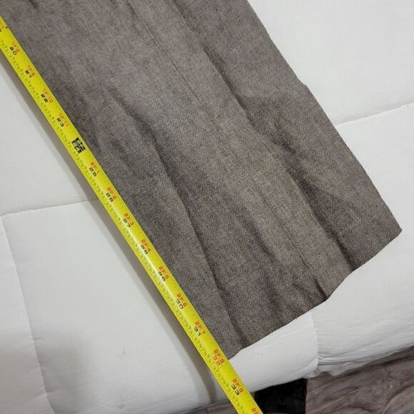 Women's Gap Straight Leg Pants Sz 2 Long Brown - Picture 4 of 7